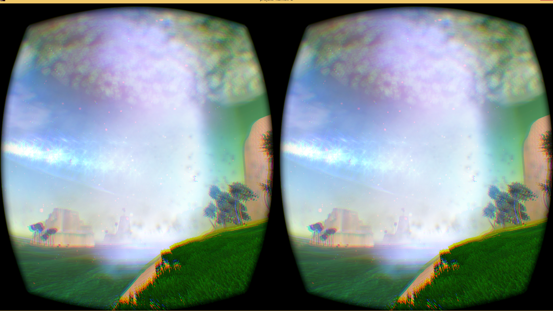 The Kamehameha looked pretty sweet in VR. 
