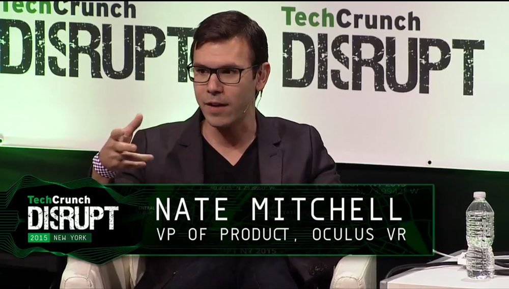Nate Mitchell during his Disrupt interview 