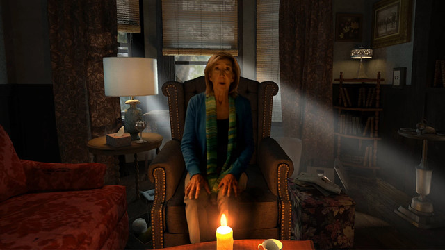 Screenshot of the Insidious VR experience (available on Google Play and iTunes)