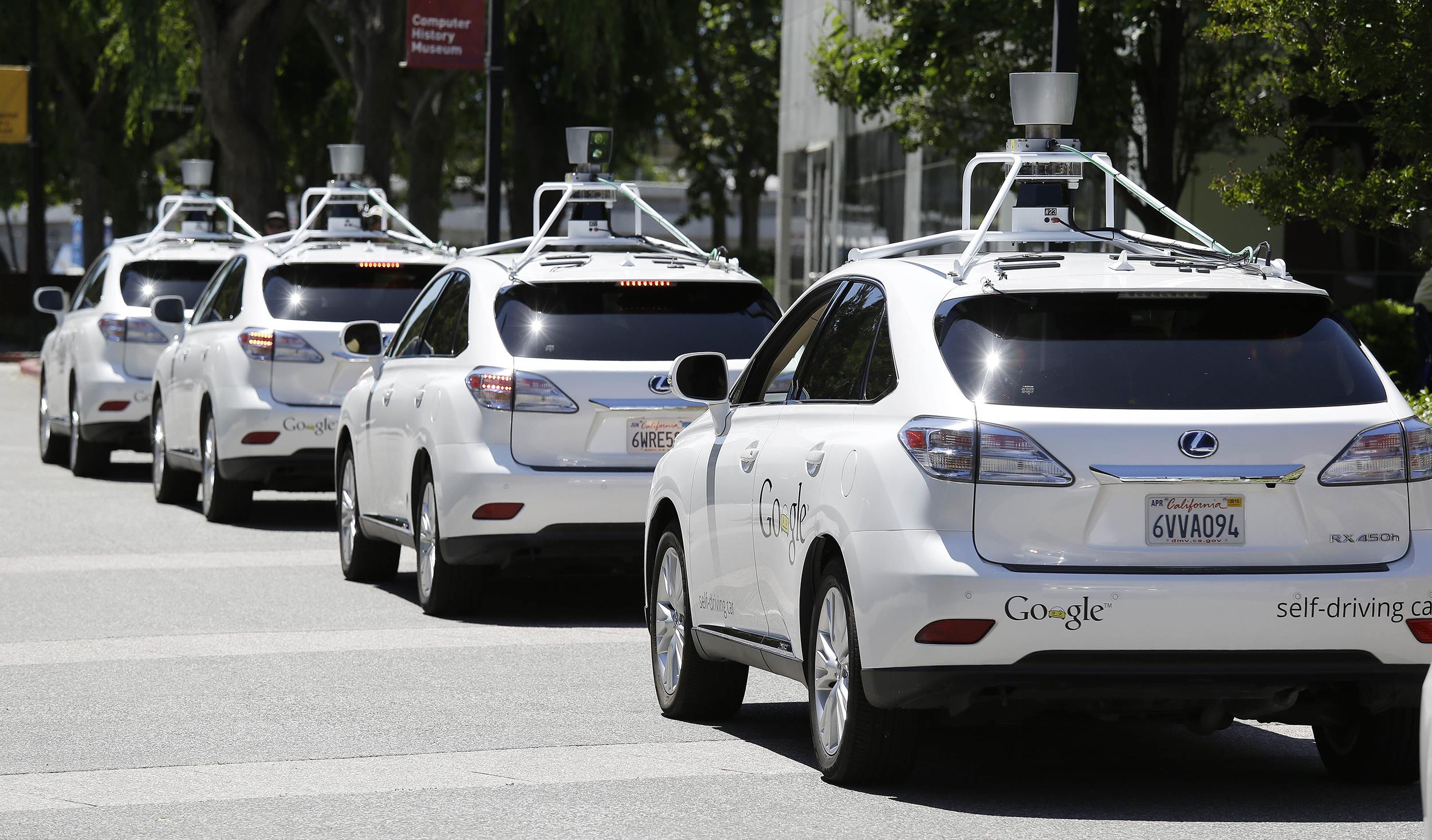 Google's Self Driving Cars [image source]