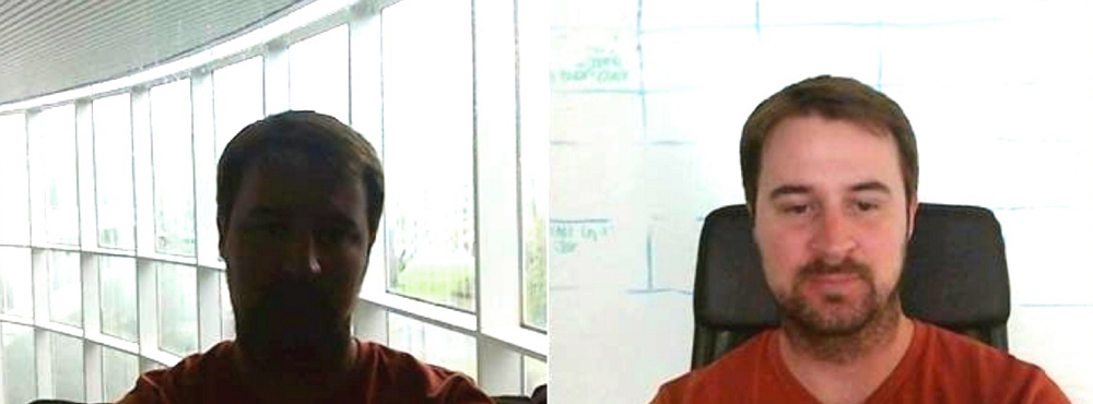 Lighting can make a world of difference in video calls.