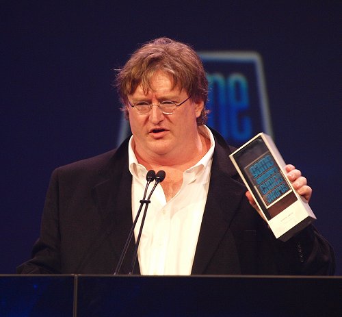 Gabe Newell has his Oprah moment and gives EVERYONE at Vision Summit a  free HTC Vive