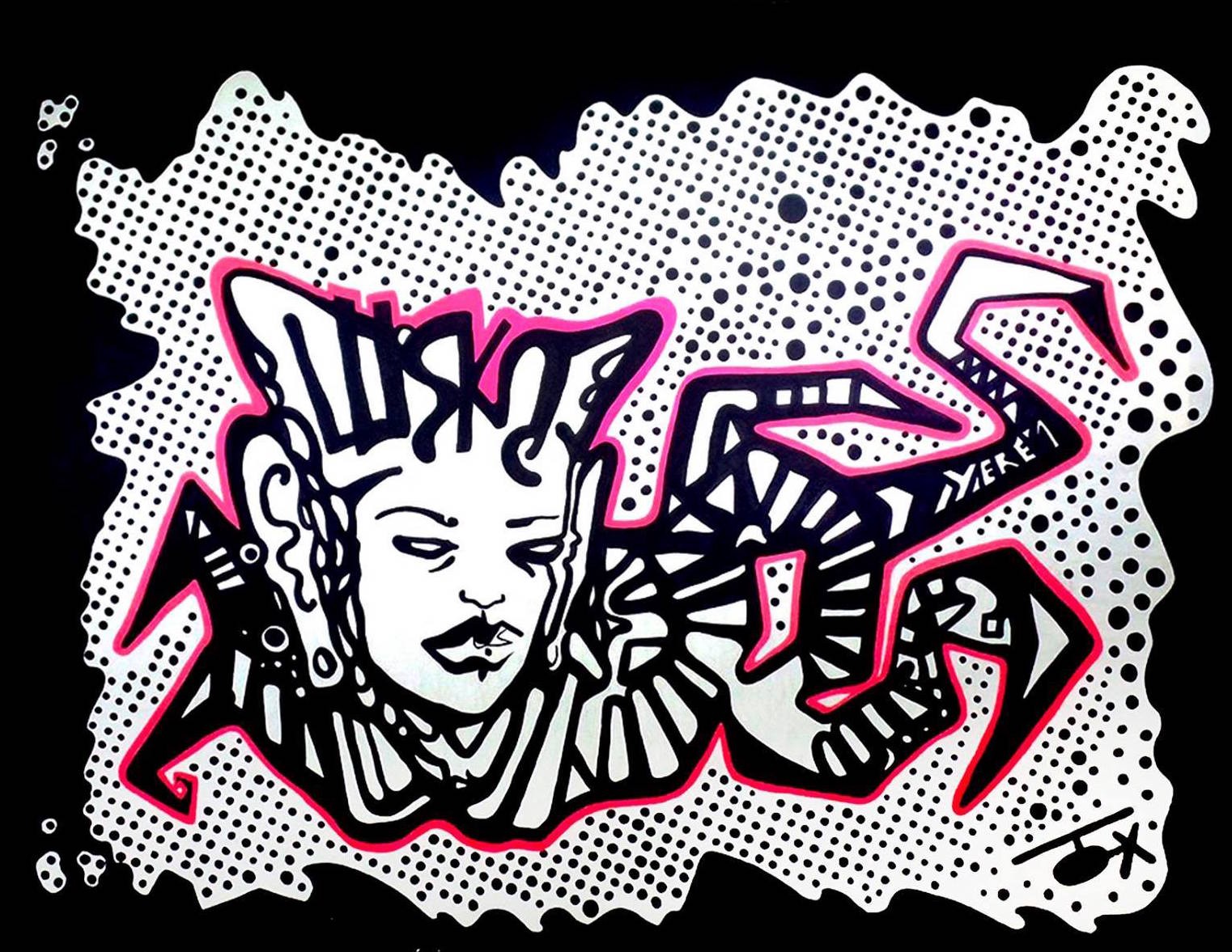 Augmented mural by Luska