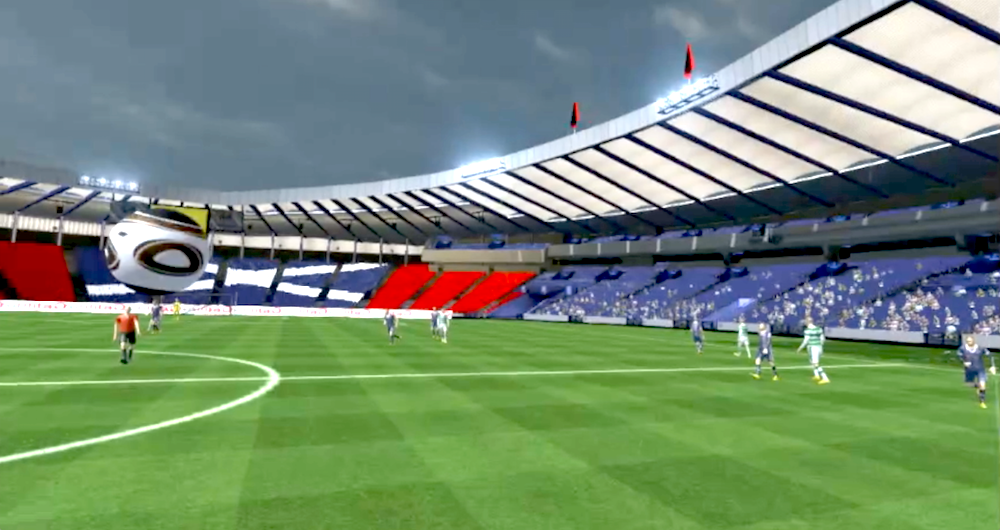 VL Soccer Screenshot On field