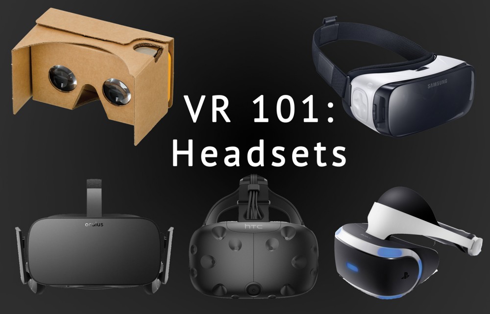 skygge Sprællemand rolige VR 101: What's The Difference Between Rift, Vive, PlayStation VR, Cardboard  and Gear VR?