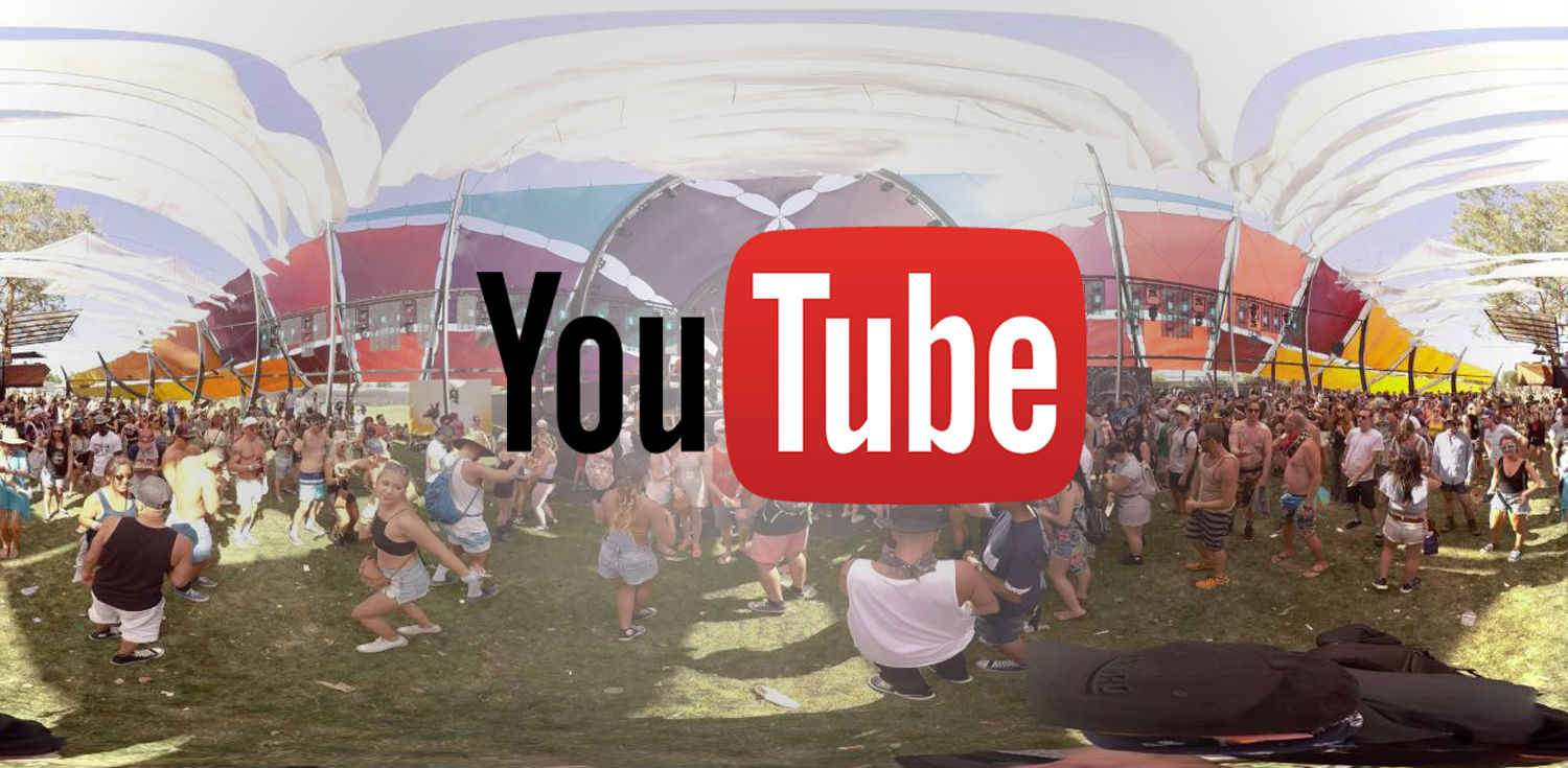 YouTube Showcased live 360 video at Coachella earlier this year.