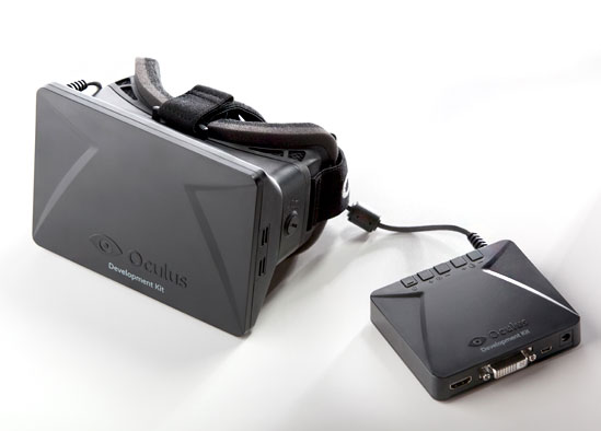 The Oculus DK1 was discontinued in Feb. 2014. You couldn't lean around in it. 