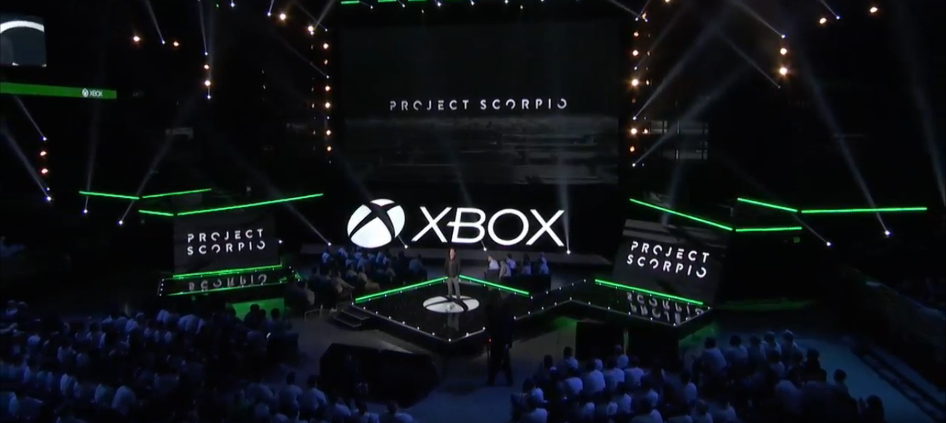 project scorpio e3 xbox