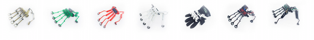 Dexta completed more than 20 prototypes before finalizing this version of the Dexmo system