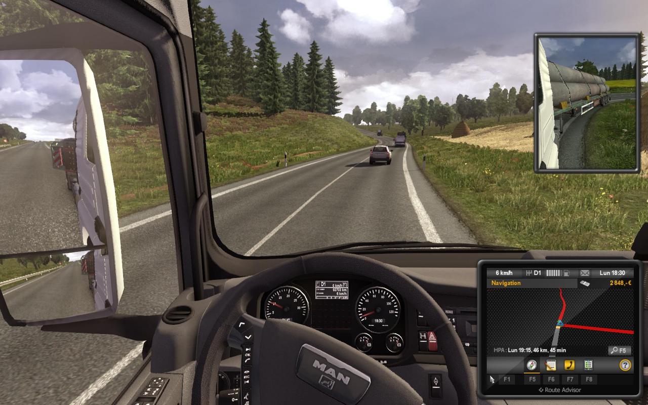 Euro Truck Simulator 2 Go East, Truck Sim Games