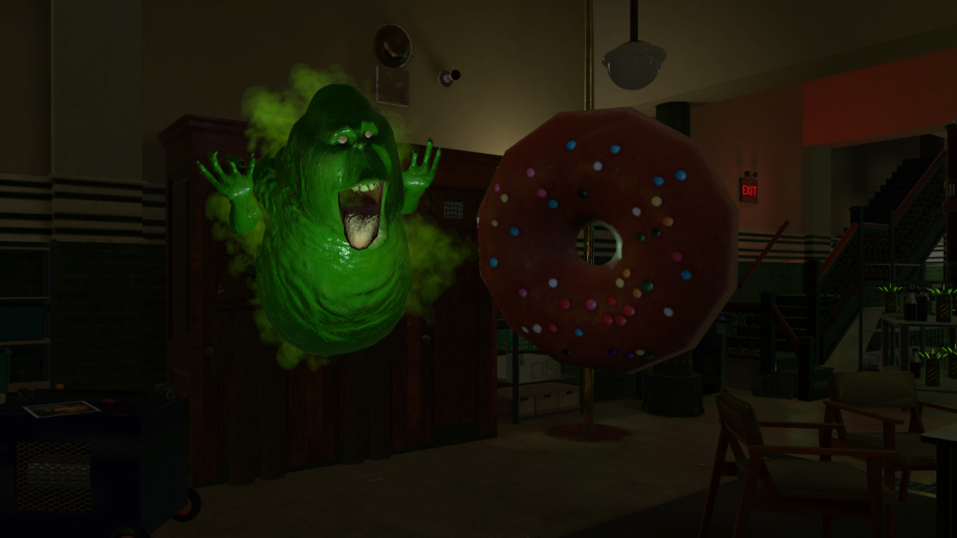 Ghostbusters VR donut