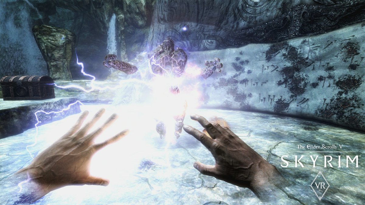 Skyrim VR magic spell