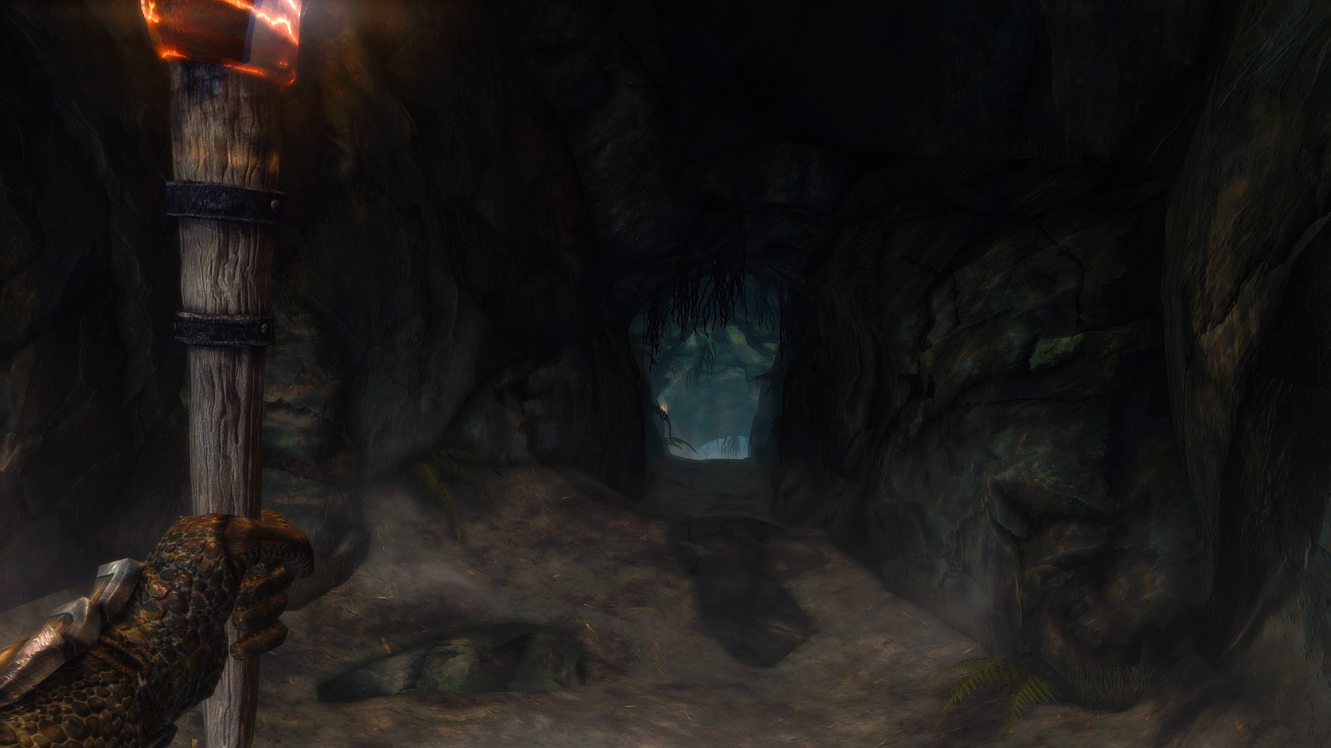 elder scrolls skyrim cave