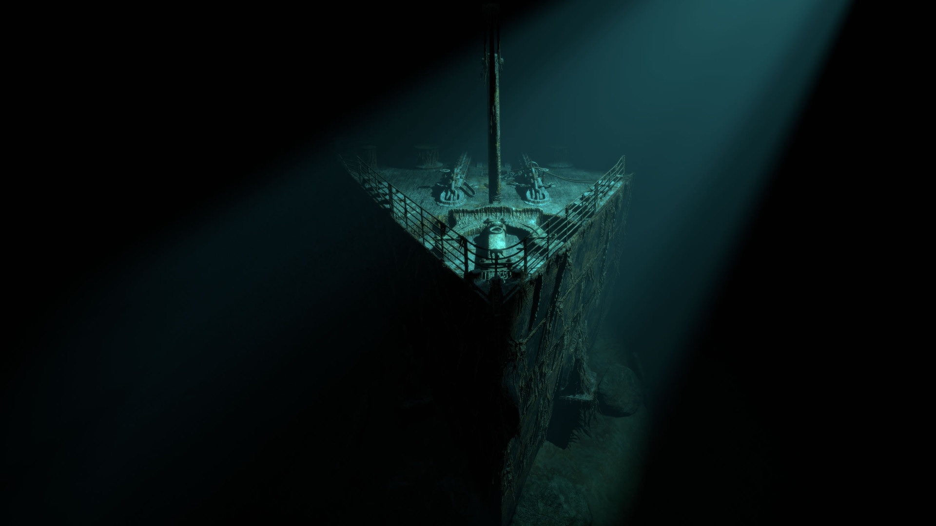 titanic wreck 360 virtual tour