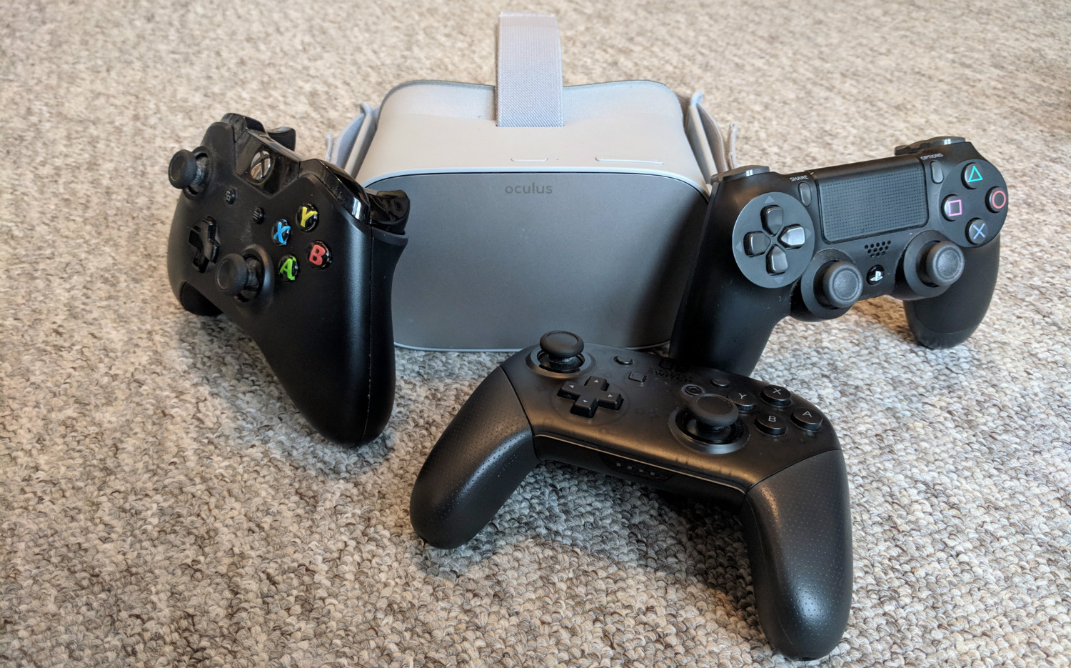 How To Use A PS4, Switch Xbox One Controller With Oculus Go