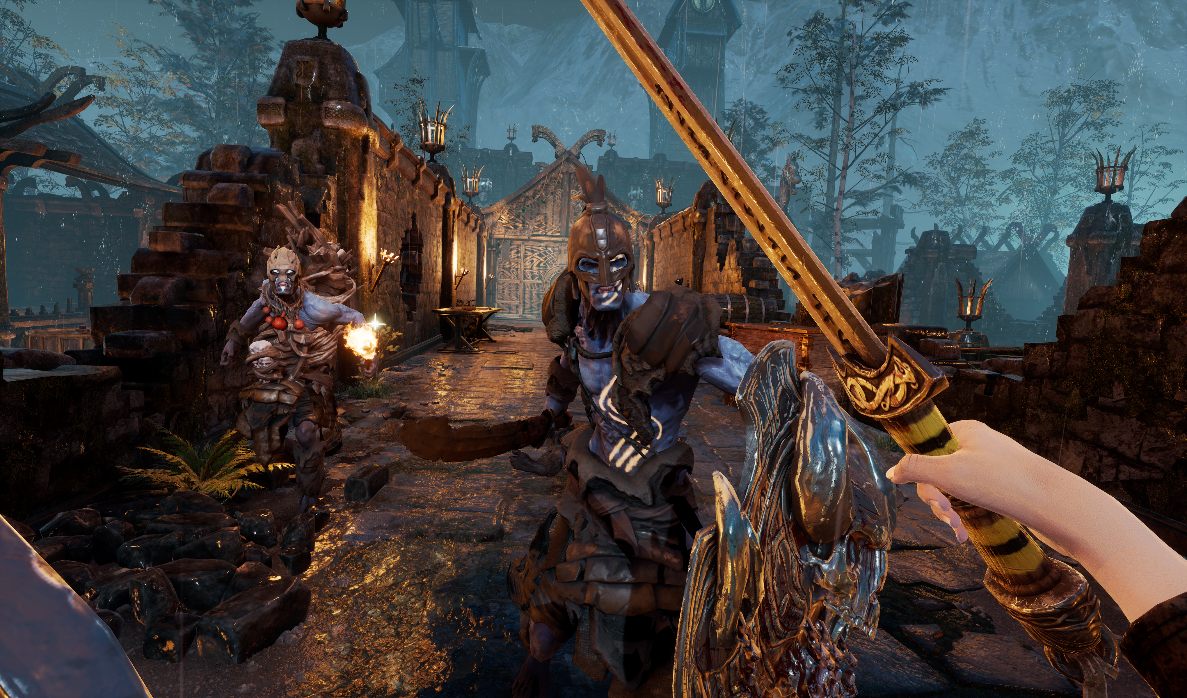 asgard's wrath combat screenshot