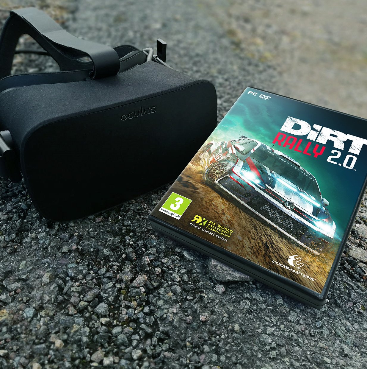 DiRT rally 2.0 oculus rift