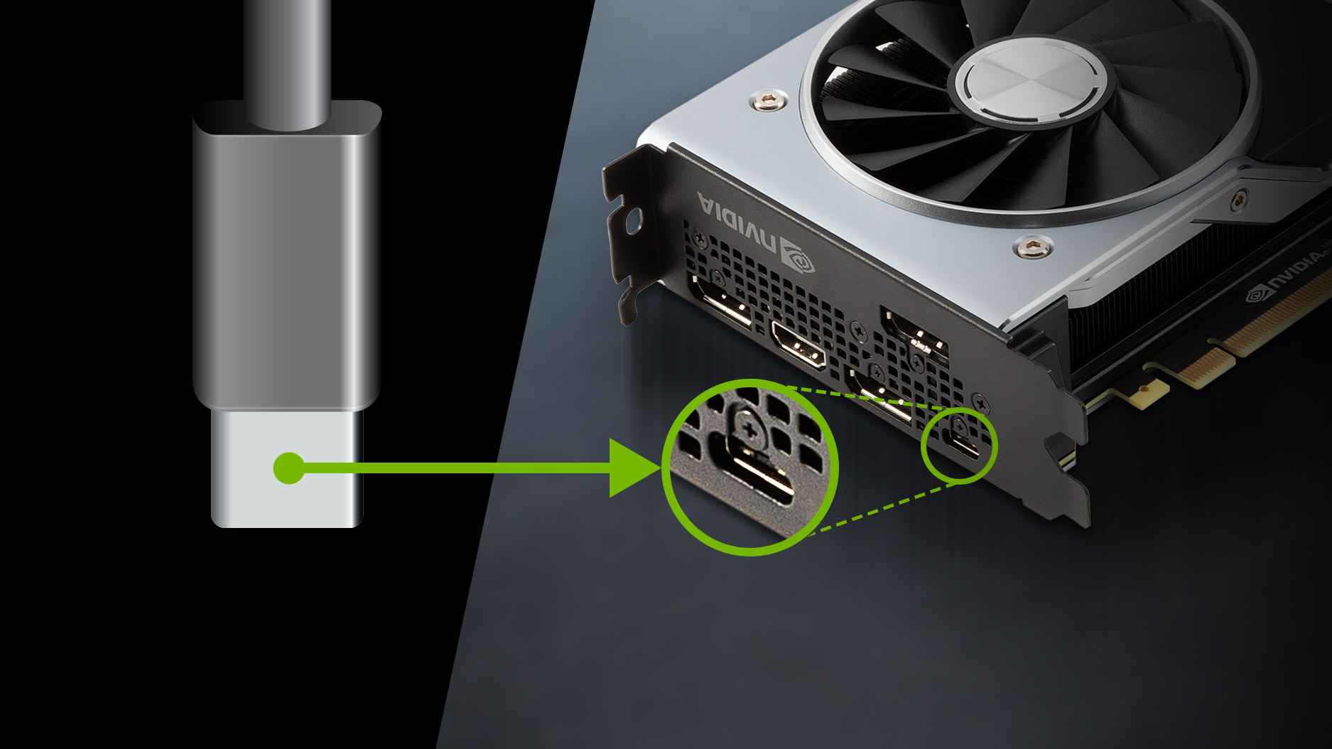 nvidia RTX virutallink port