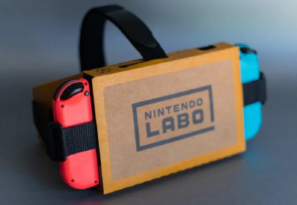 Såvel Telemacos Rationel Unofficial Nintendo Labo VR Headstrap Gives Your Arms A Rest