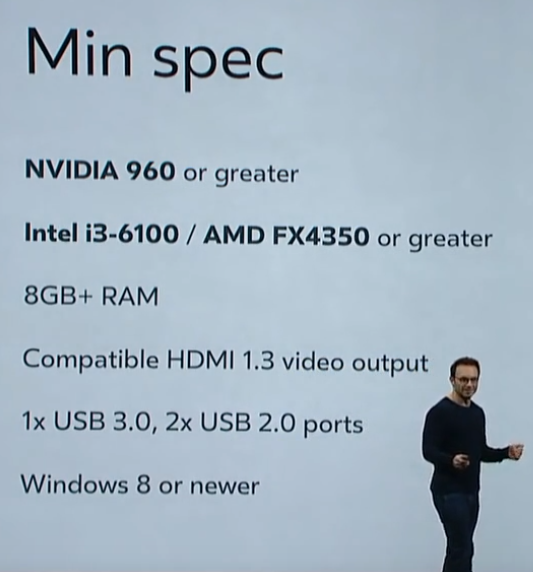 rift minimum spec