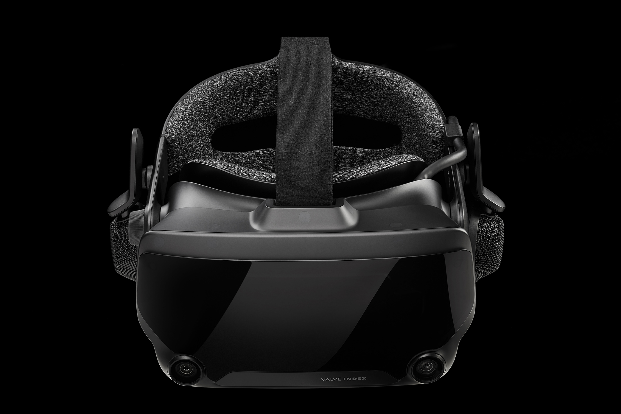 Valve Index HMD Front Above Reflection