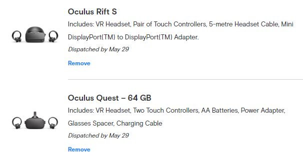 oculus quest and rift s preorder backlog