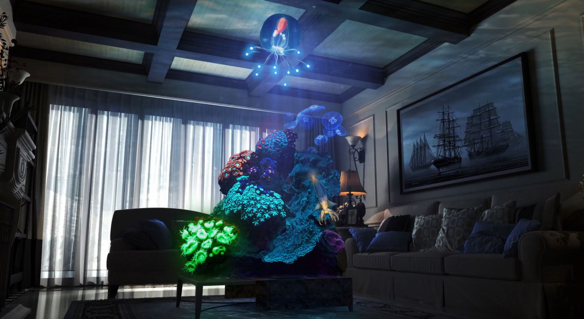 undersea living room magic leap
