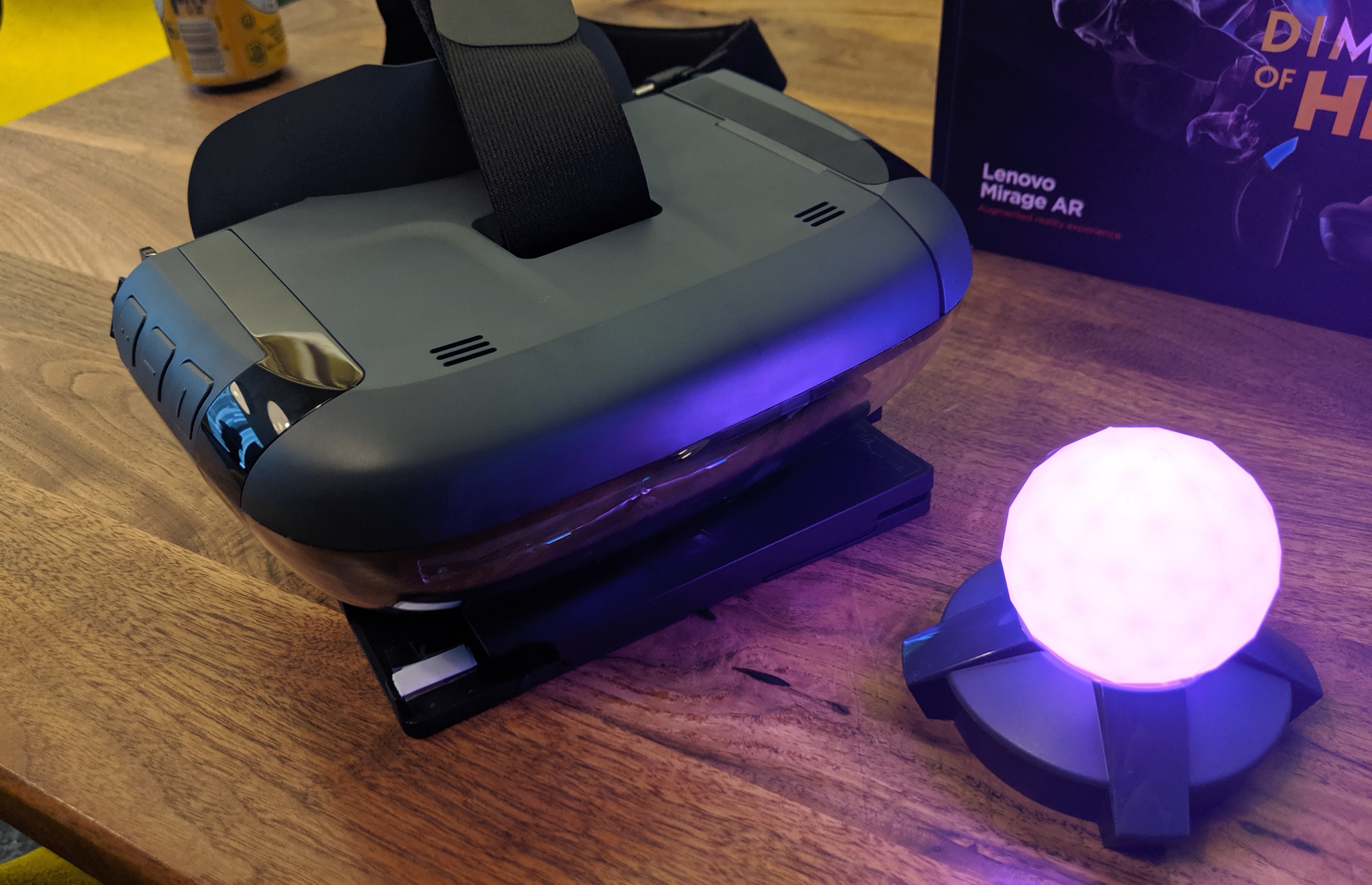 lenovo dimension of heroes star wars jedi challenges mirage ar headset and tracking beacon