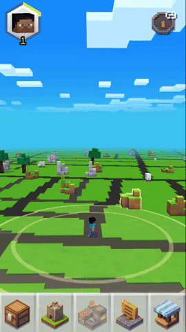 tappables minecraft earth