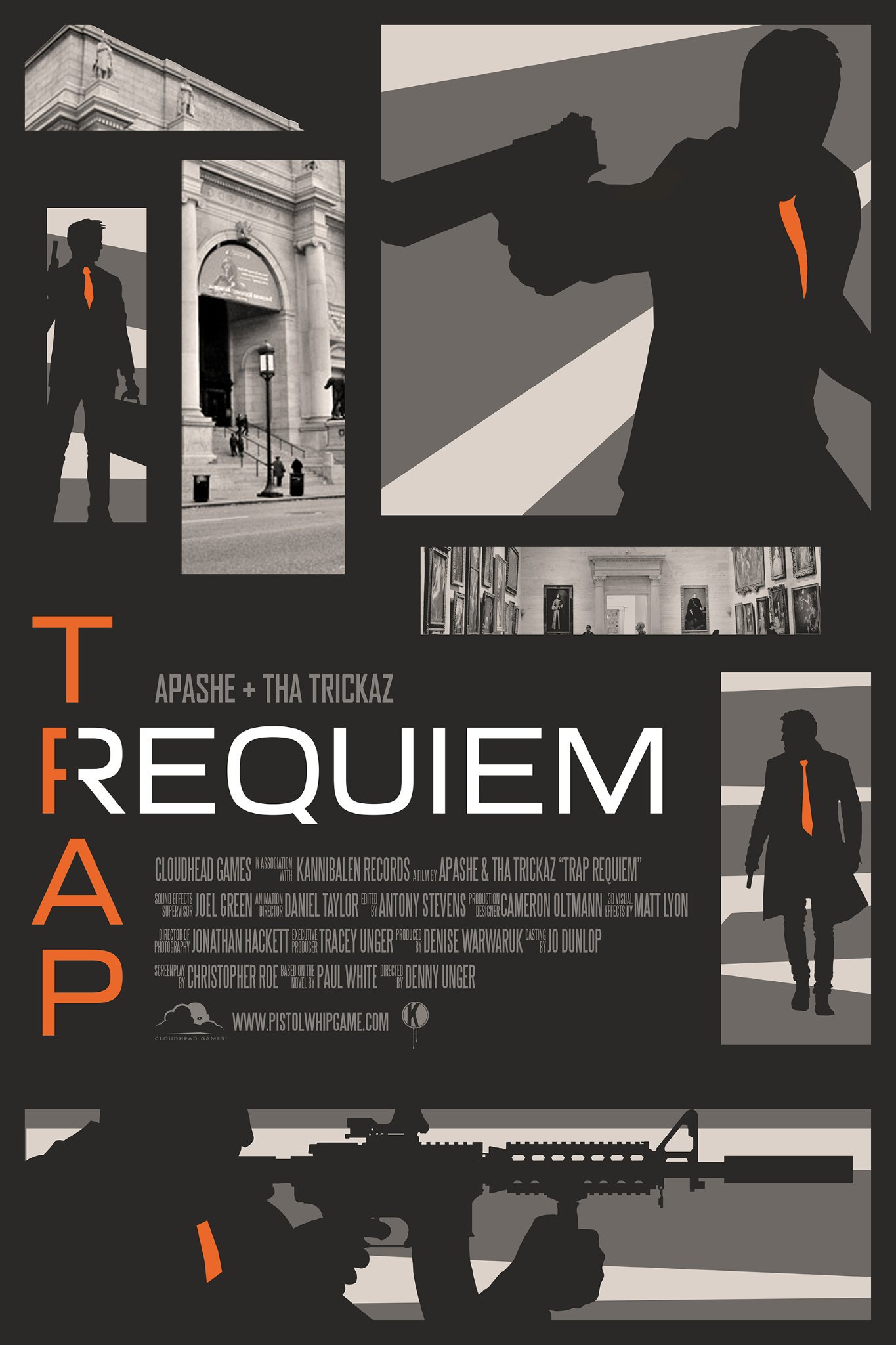 Trap Requiem Apashe Poster Pistol Whip