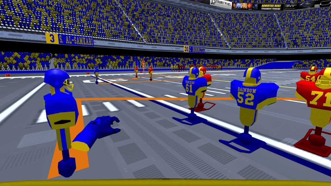 2md vr football quest screenshot gameplay 3