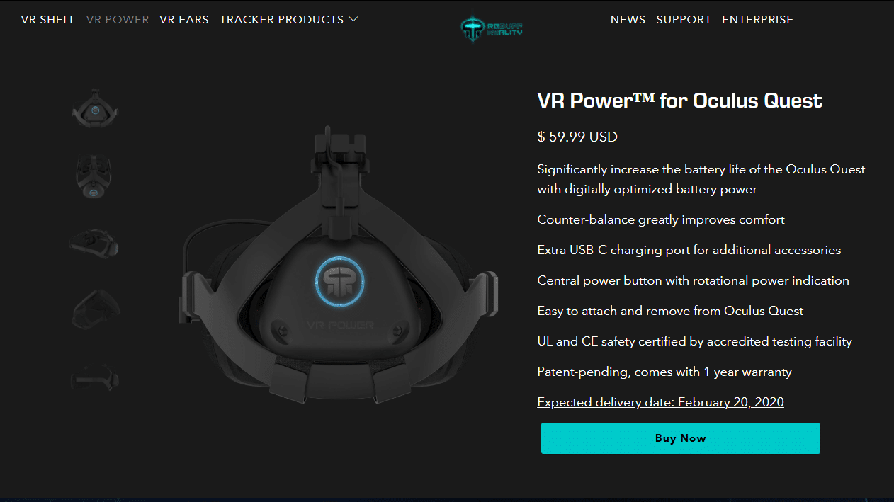 VR Power delay website