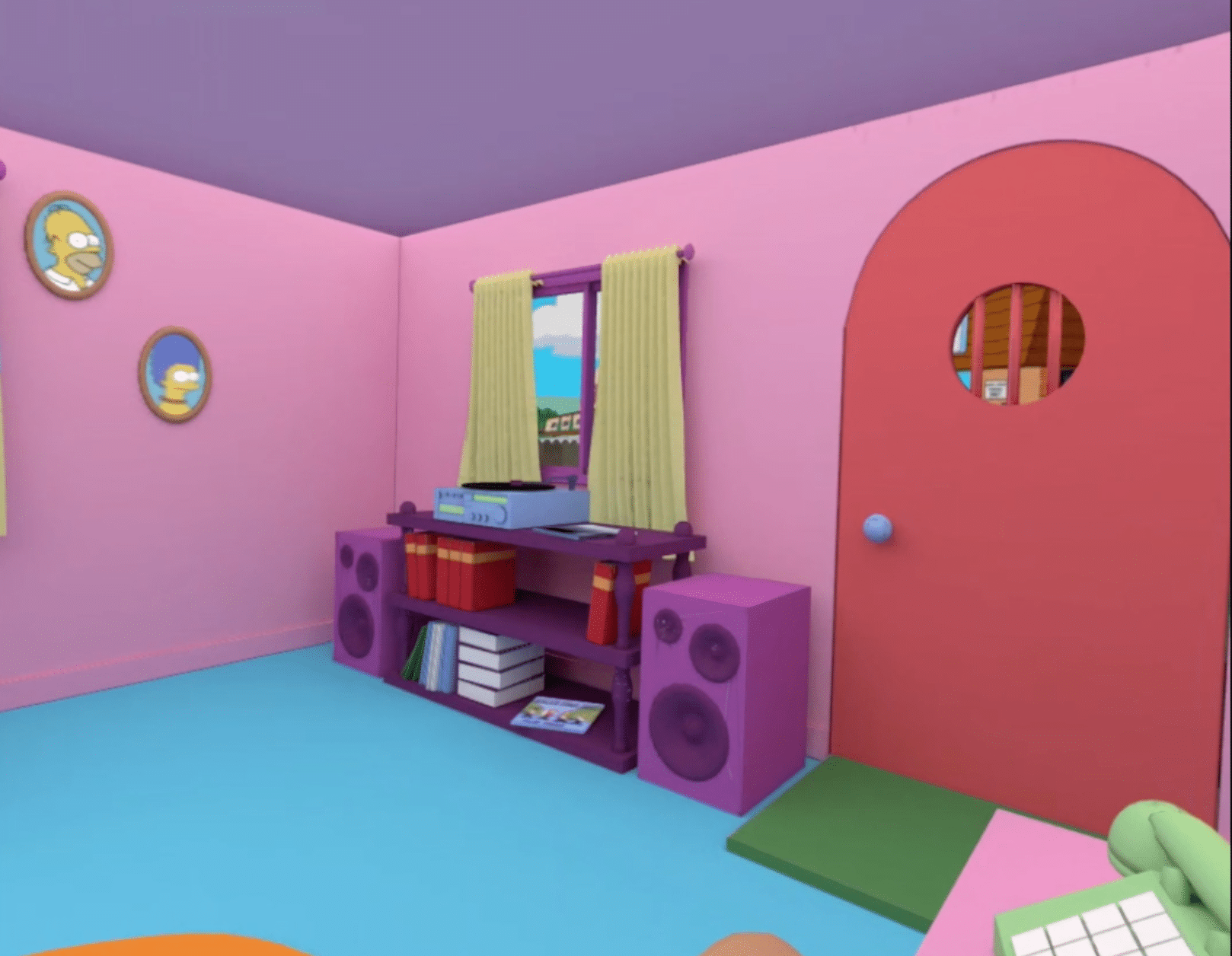 simpsons oculus quest home environment
