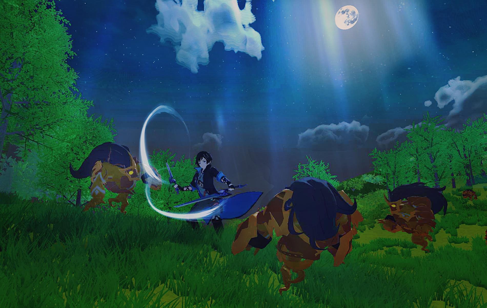 sword reverie combat gameplay screenshot
