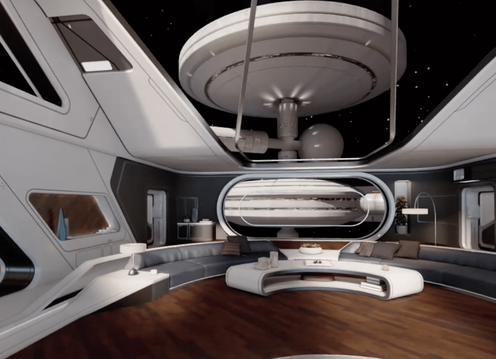 Oculus Quest Home Space Station