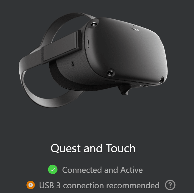 slutningen robot Væsen Oculus Link Now Works With Almost Any USB Cable- Including The One In the  Box