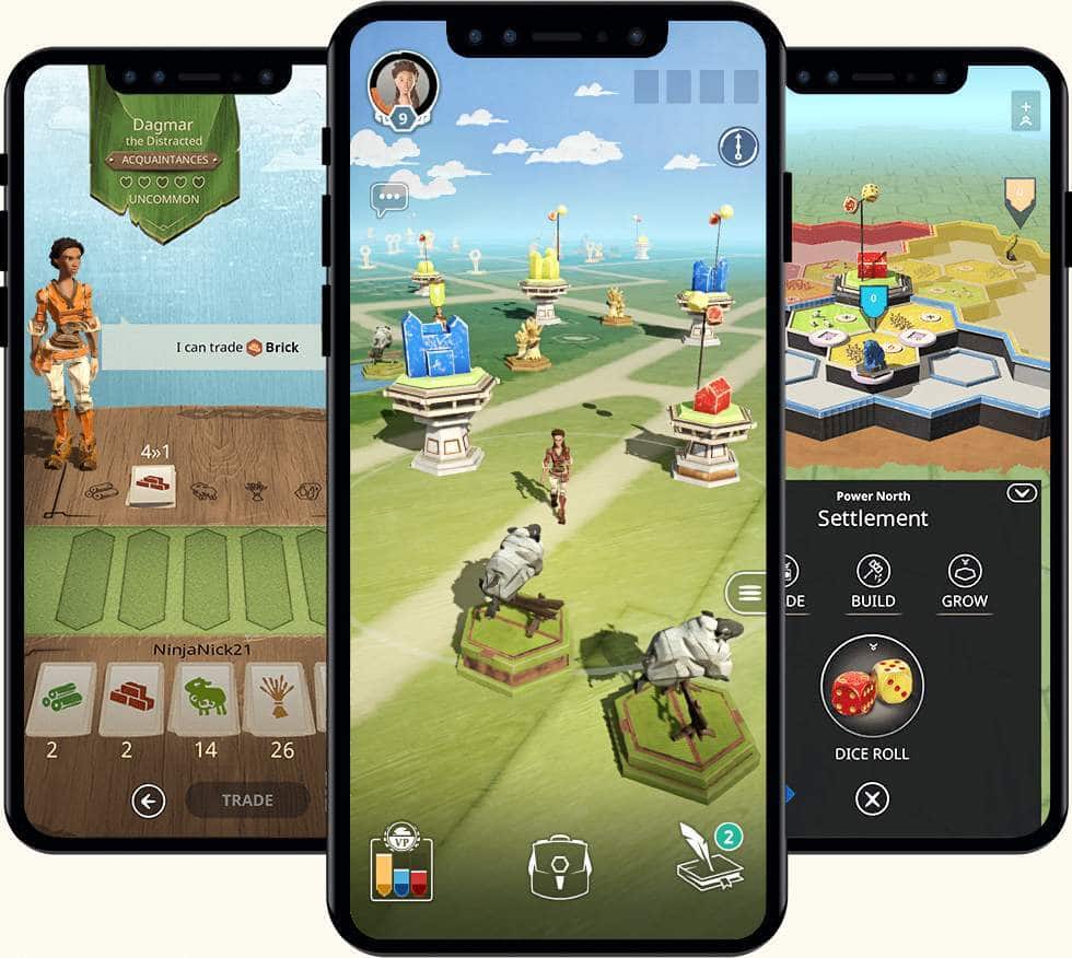 catan mobile game ar niantic