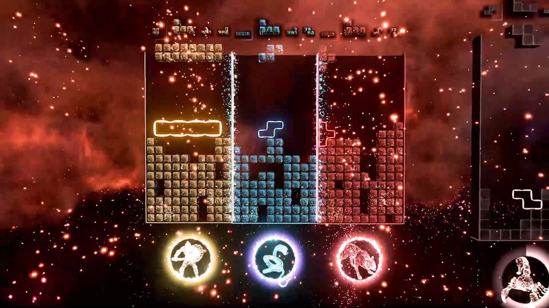 tetris effect connected mode co-op gameplay