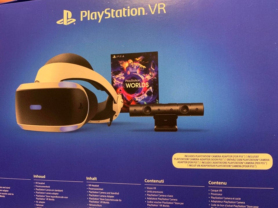 Sony PlayStation VR PSVR PS4 PS5 Virtual Reality Headset Bundle Used Japan