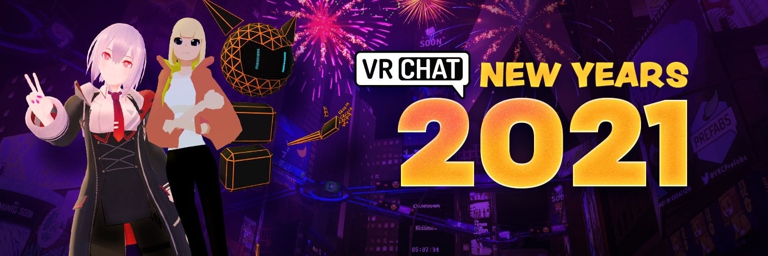 vrchat new years 2021 banner