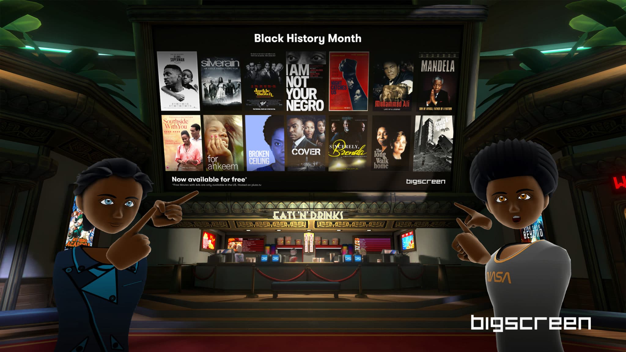 bigscrreen movies black history month