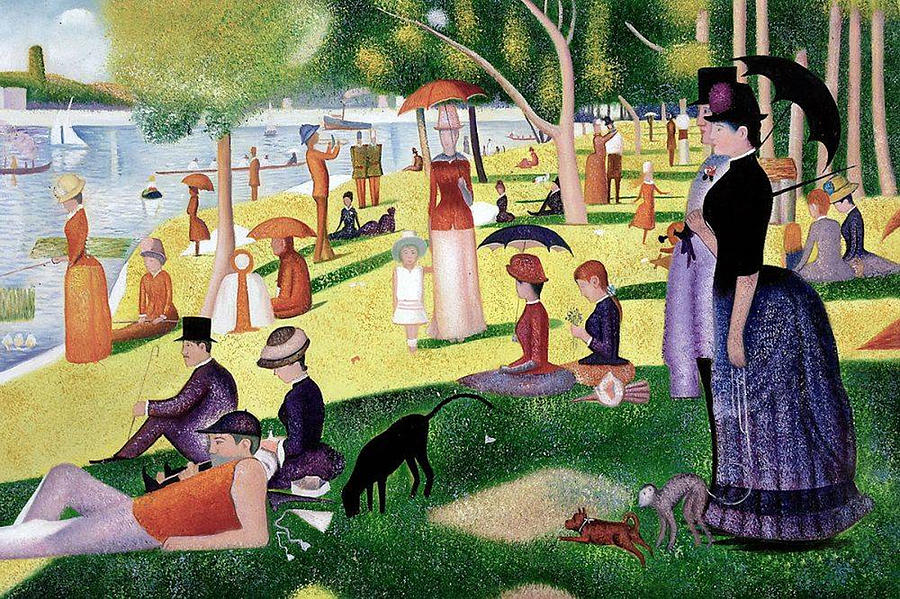 Georges Seurat's A Sunday Afternoon on the Island of La Grande Jatte