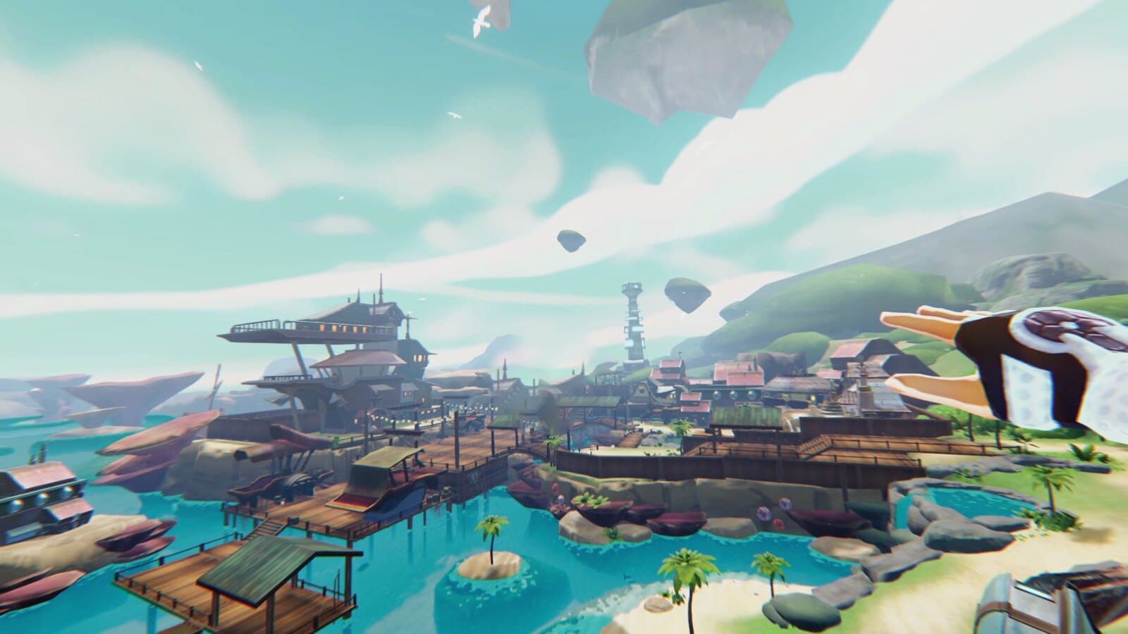 zenith vr mmo beach dock town