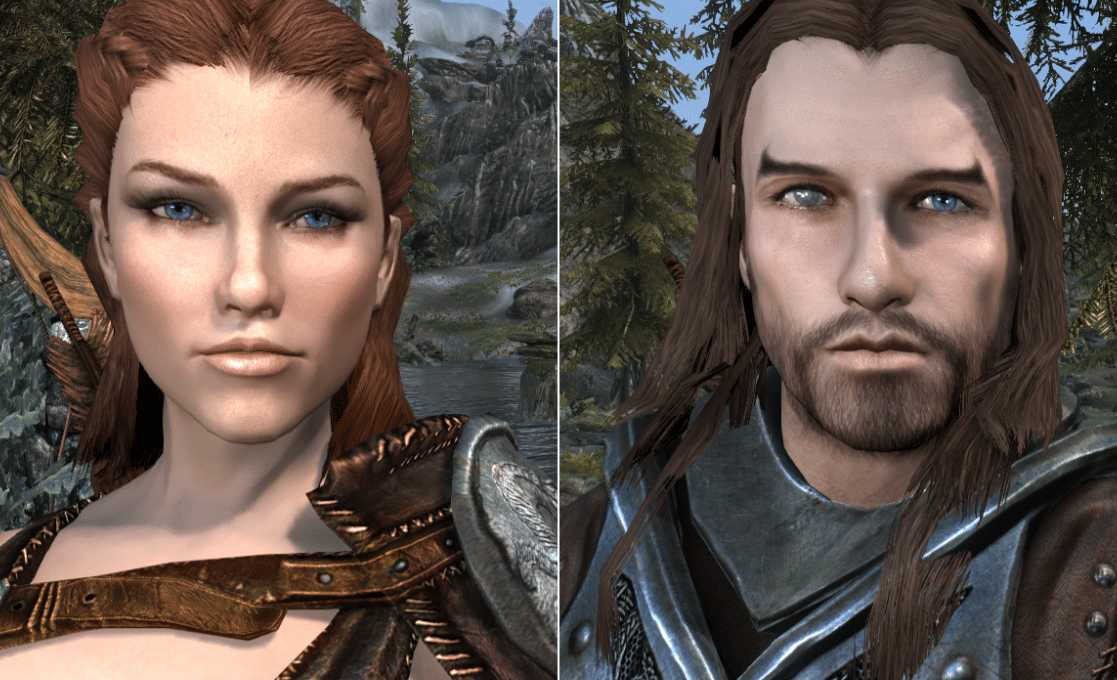 skyrim vr mod character makeover