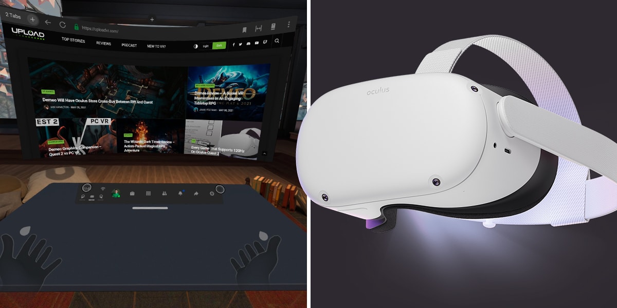 kritiker Ti Samle How To Set Up Your Desk In VR On Oculus Quest 2
