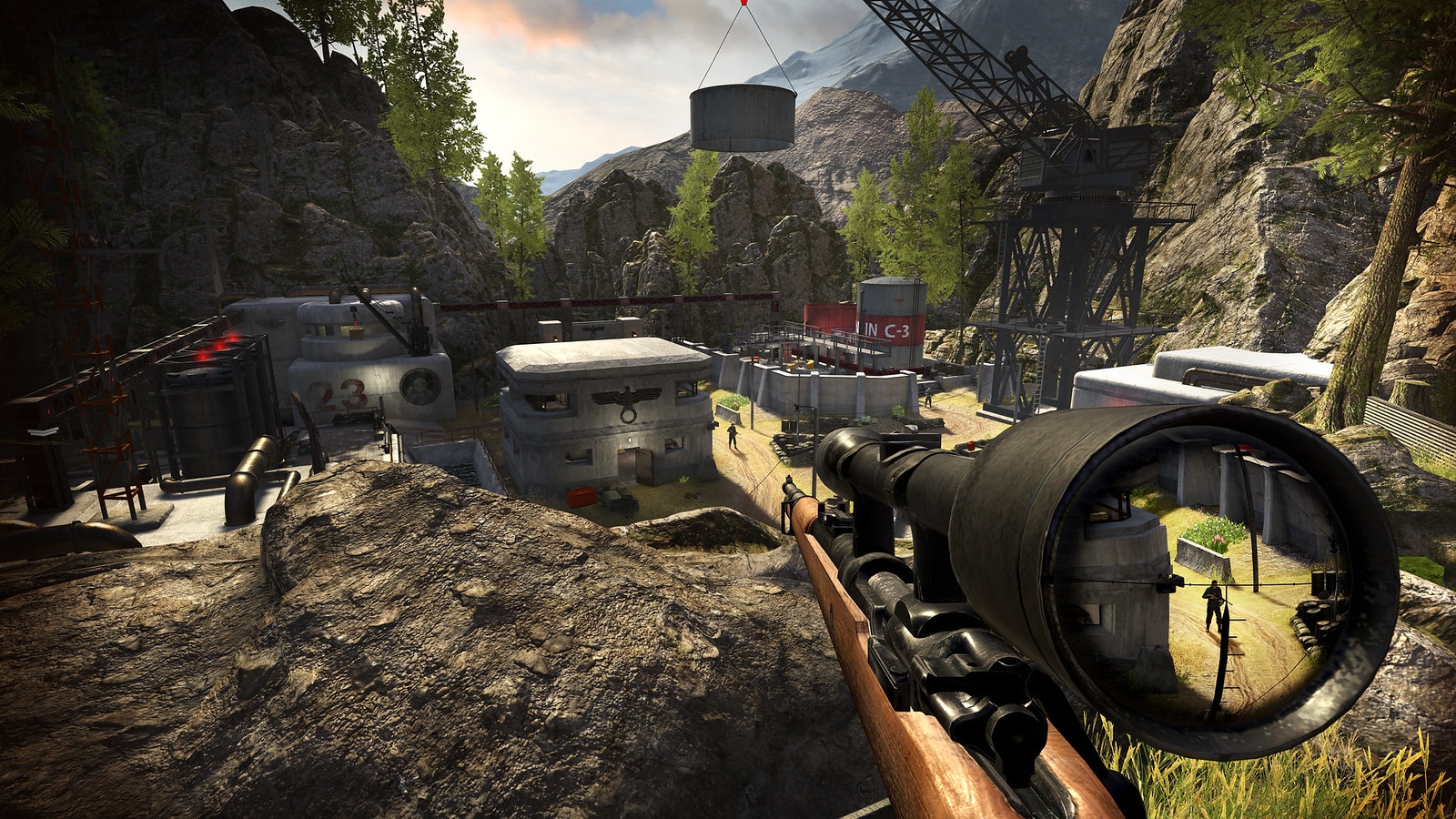 Sniper Elite VR screenshot