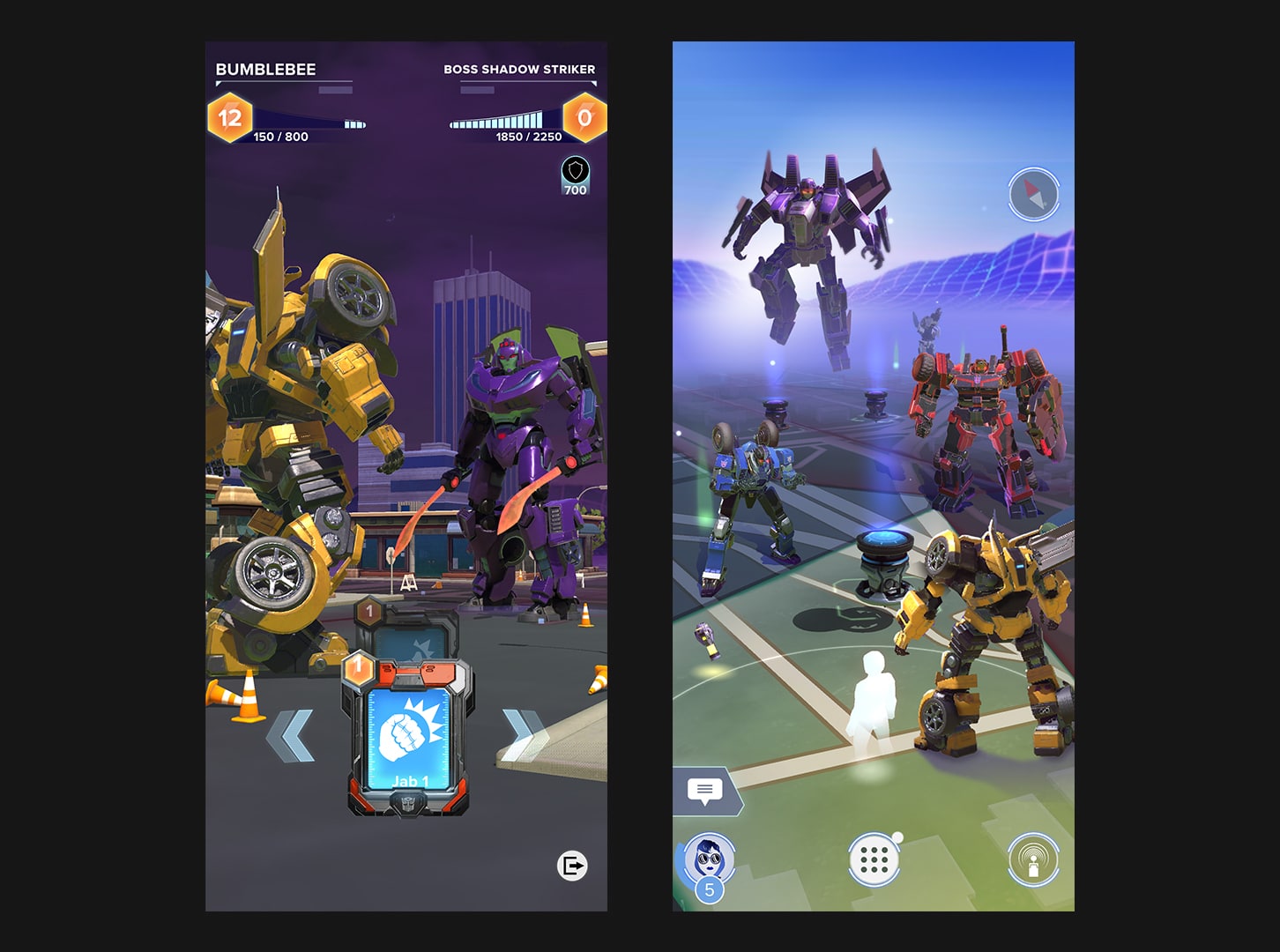 Transformers heavy metal ar game