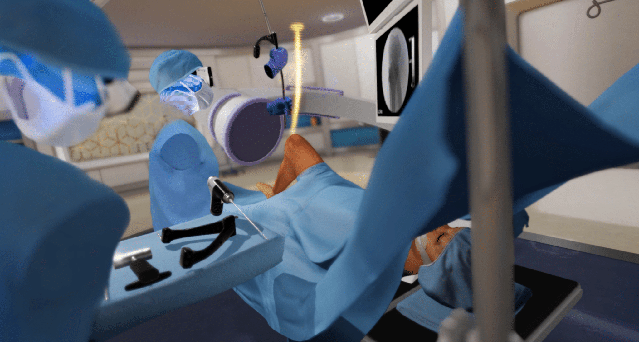 Osso VR surgery room 