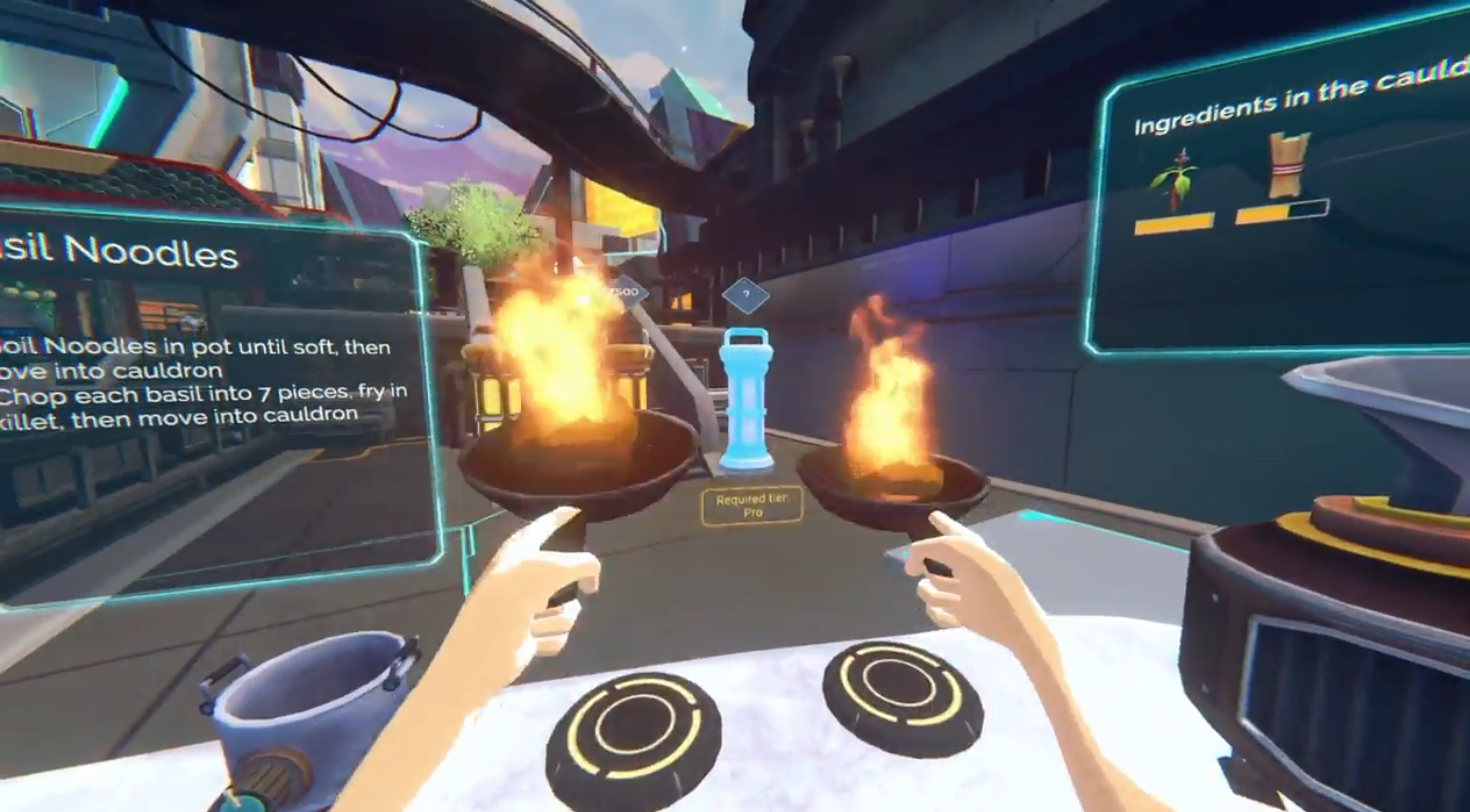 Zenith VR MMO Cooking