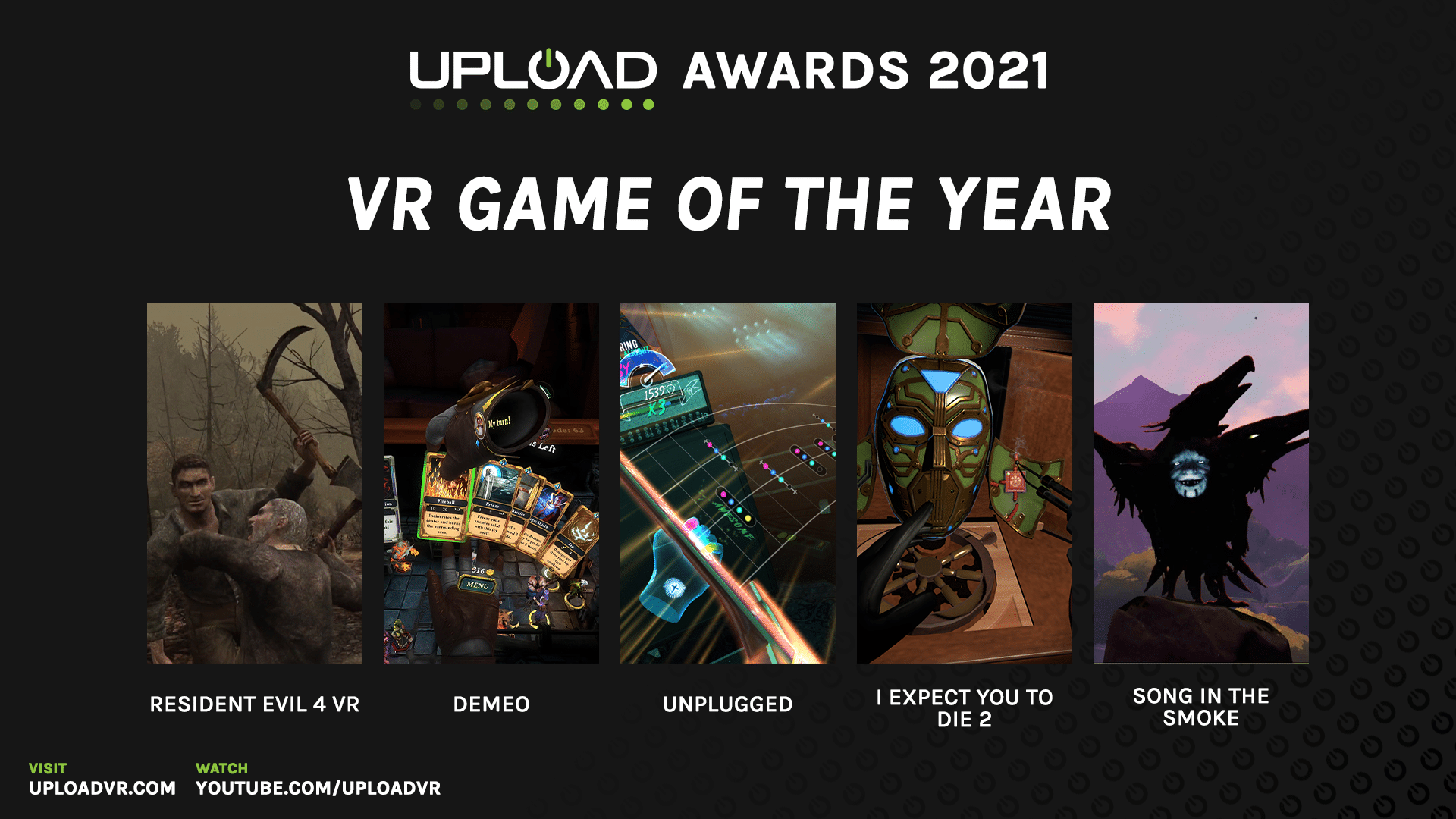 Upload VR Awards 2021 GOTY
